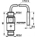 Бесконтактный выключатель ISB CC02B-31P-0,8-LPS4