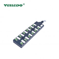 Распределительная коробка VELLEDQ M12-A3-12K4-5.0TL/GY